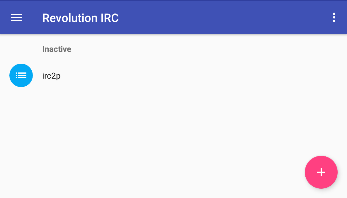 Revolution Step One Add a server